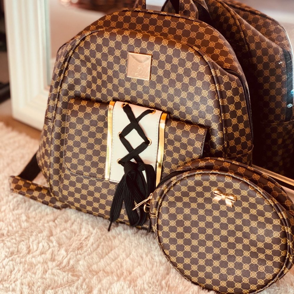 Backpack - Purse - Two Piece